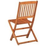 vidaXL 11-dielna záhradná jedálenská súprava 220x90x75 cm akácia – Obrázok 5
