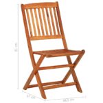 vidaXL 11-dielna záhradná jedálenská súprava 220x90x75 cm akácia – Obrázok 11