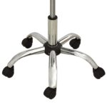 vidaXL Otočná jedálenská stolička biela umelá koža – Obrázok 6