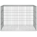 vidaXL Klietka pre králiky 78x54x54 cm pozinkované železo – Obrázok 3