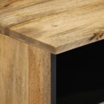 vidaXL Nočný stolík 40x33x46 cm masívne mangovníkové drevo – Obrázok 6