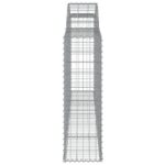 vidaXL Oblúkové gabiónové koše 30 ks 300x30x100/120cm pozinkov. železo – Obrázok 5