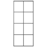 vidaXL Posuvné dvere s kovaním ESG sklo a hliník 90x205 cm – Obrázok 5