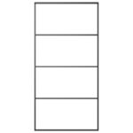 vidaXL Posuvné dvere s kovaním ESG sklo a hliník 102,5x205 cm – Obrázok 5