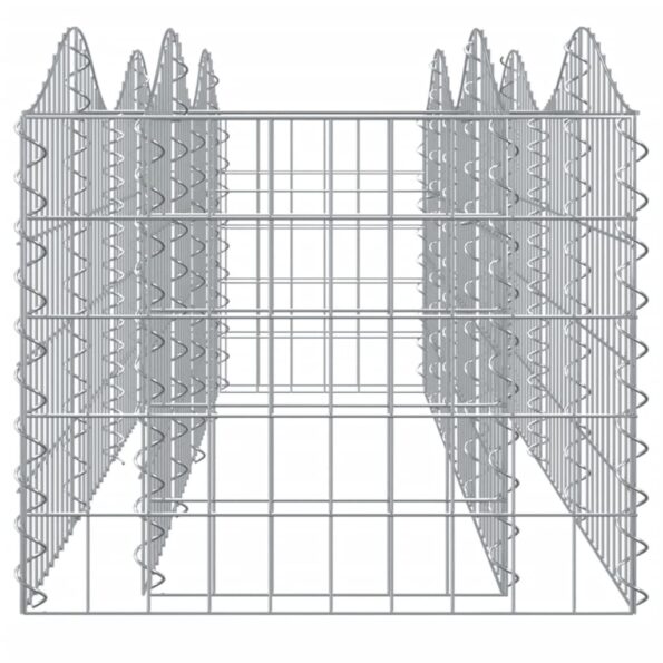 VXL8720845652050_g_en_hd_2.jpg vidaXL Zaoblený gabiónový záhon 200x50x50 cm, pozinkované železo – Obrázok 4