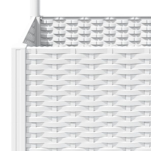 VXL8720845671808_g_en_hd_5.jpg vidaXL Záhradný kvetináč s mriežkou biely 120x120x136 cm PP – Obrázok 7