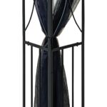 vidaXL Altánok so strechou antracitový 300x300x270 m oceľ – Obrázok 5