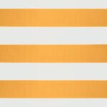 VidaXL Zaťahovacia markíza žltá a biela 5x3 m látka a hliník – Obrázok 9