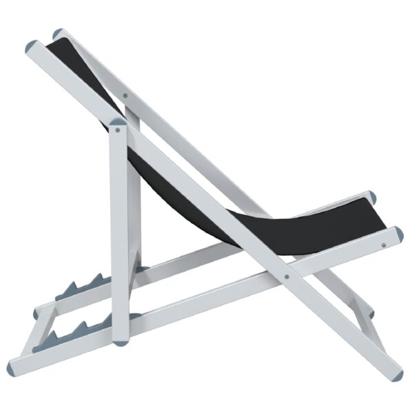 VXL8720845722302_g_en_hd_3.jpg vidaXL Skladacie plážové kreslá 2 ks, čierne, hliník a textilén – Obrázok 5