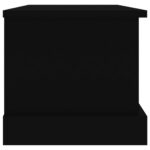 vidaXL Úložný box čierny 50x30x28 cm spracované drevo – Obrázok 7