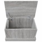 vidaXL Úložný box sivý sonoma 50x30x28 cm spracované drevo – Obrázok 8