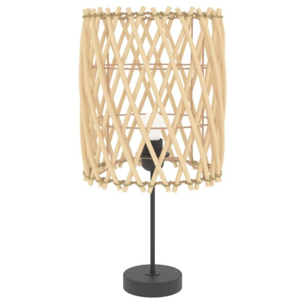 vidaXL Tienidlo na lampu hnedé Ø23x28 cm prútené – Obrázok 6