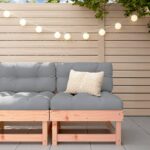 vidaXL Záhradná stredová pohovka masívny douglas