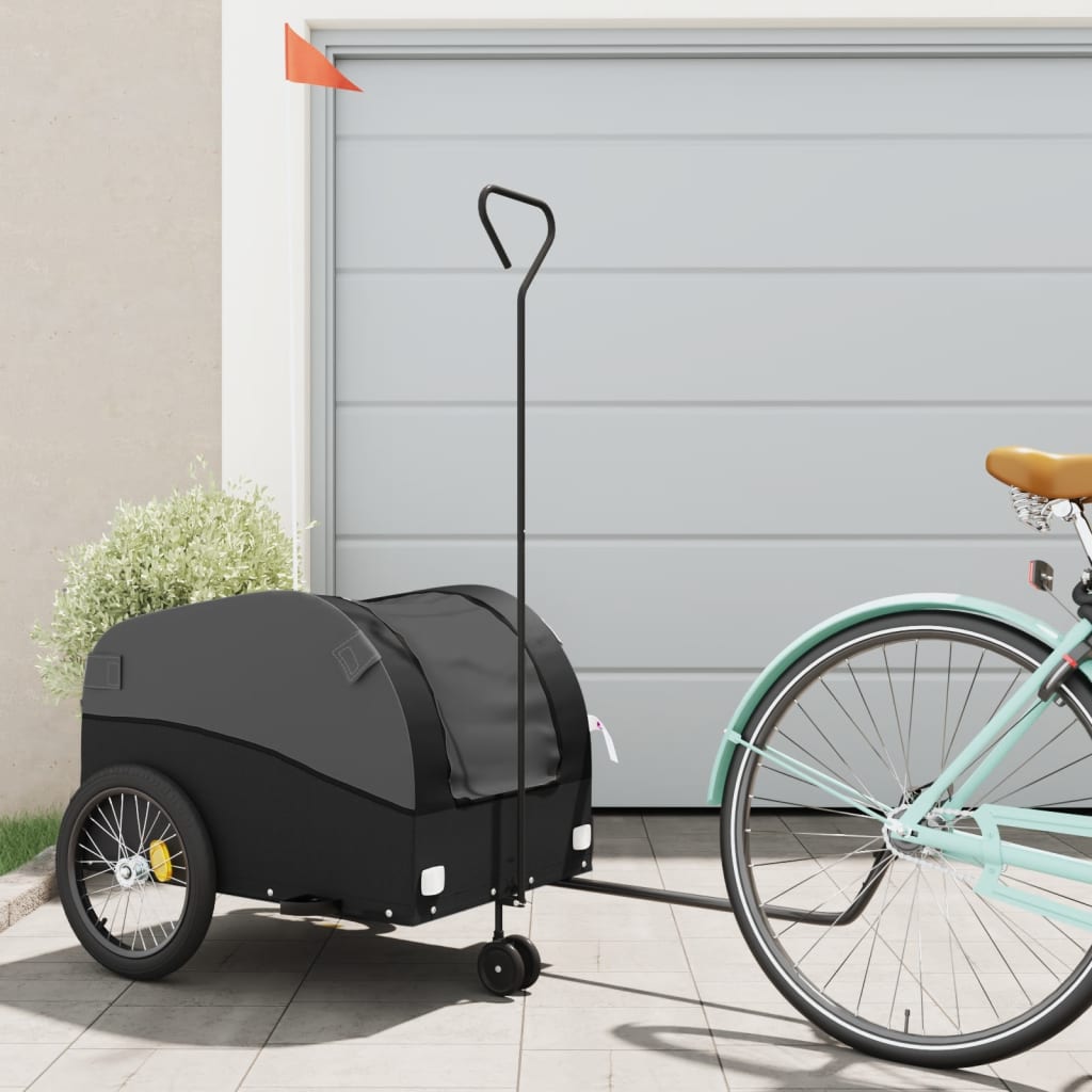 VXL8720845826932_m_en_hd_1.jpg vidaXL Vozík za bicykel, čierny 45 kg, železo – Obrázok 1