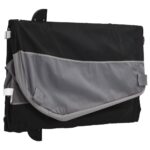 vidaXL Vozík za bicykel, čierno sivý 45 kg, železo – Obrázok 9