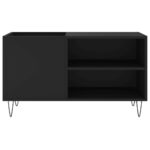 vidaXL Skrinka na platne čierna 85x38x48 cm kompozitné drevo – Obrázok 4