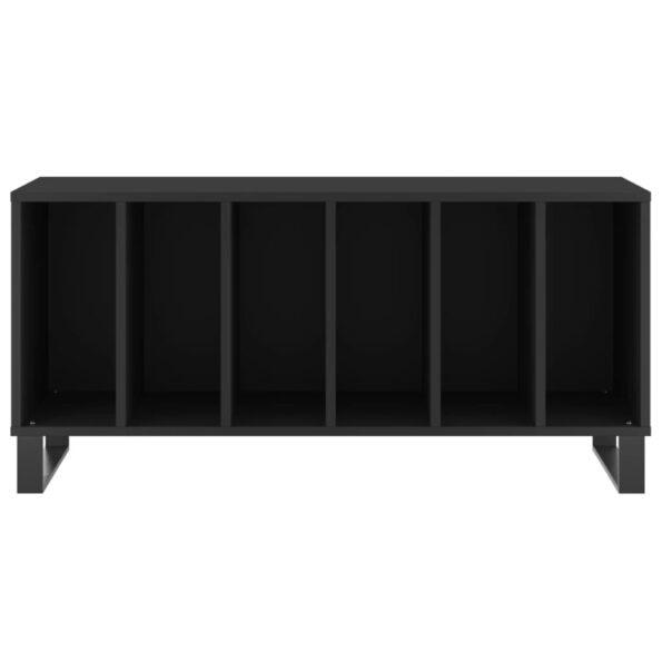 vidaXL Skrinka na platne čierna 100x38x48 cm kompozitné drevo – Obrázok 4