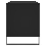 vidaXL Skrinka na platne čierna 100x38x48 cm kompozitné drevo – Obrázok 5