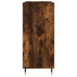 vidaXL Skrinka na platne dymový dub 84,5x38x48 cm kompozitné drevo – Obrázok 5