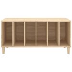 vidaXL Skrinka na platne dub sonoma 100x38x48 cm kompozitné drevo – Obrázok 5