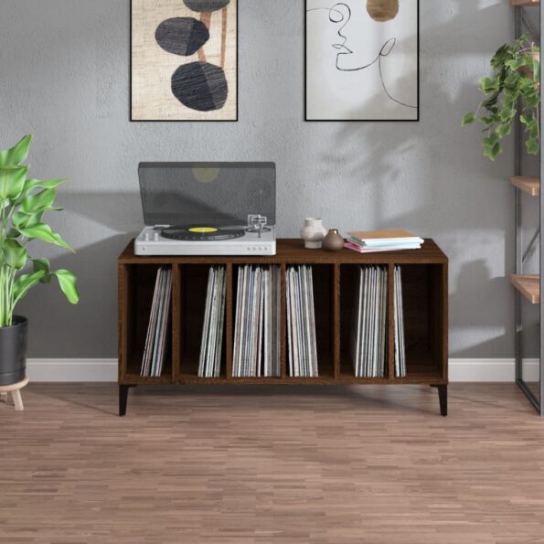 VXL8720845878948_g_en_hd_1.jpg vidaXL Skrinka na platne hnedý dub 100x38x48 cm kompozitné drevo – Obrázok 3