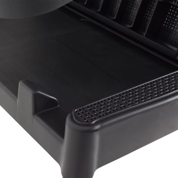 vidaXL Lehátko antracitové 186x60x29 cm PP – Obrázok 9