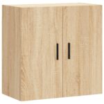 vidaXL Nástenná skrinka dub sonoma 60x31x60 cm kompozitné drevo – Obrázok 2