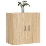 vidaXL Nástenná skrinka dub sonoma 60x31x60 cm kompozitné drevo – Obrázok 3