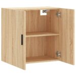 vidaXL Nástenná skrinka dub sonoma 60x31x60 cm kompozitné drevo – Obrázok 6