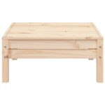 vidaXL Záhradná podnožka masívna borovica – Obrázok 4