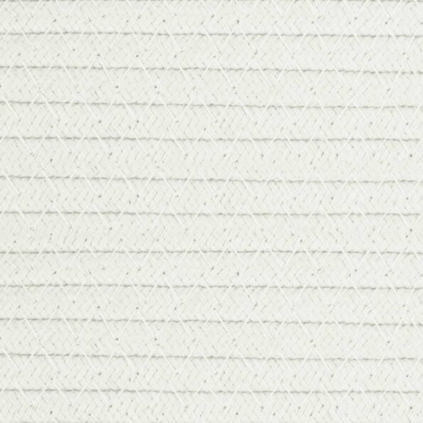 vidaXL Úložný kôš hnedo-biely Ø43x38 cm bavlna – Obrázok 8