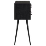 vidaXL Konzolový stolík so zásuvkami 116x30x76 cm recykl. tíkový masív – Obrázok 4