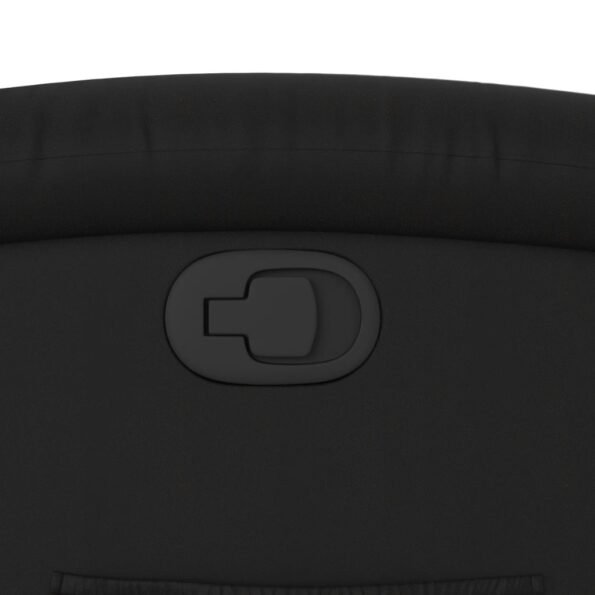 vidaXL Zdvíhacie a sklápacie kreslo čierne umelá koža – Obrázok 11