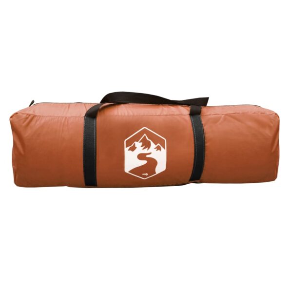 vidaXL Kempingový stan, 6 osôb, sivo oranžový, vodoodolný – Obrázok 12