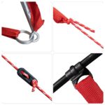 vidaXL Párty stan biely 360x360x215 cm 185T taft – Obrázok 6