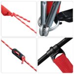 vidaXL Párty stan biely 360x360x219 cm 190T taft – Obrázok 7