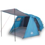 vidaXL Kempingový stan, 4 osoby, modrý, vodoodolný – Obrázok 2