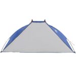 vidaXL Plážový stan azúrovo modrý 268x223x125 cm 185T taft – Obrázok 6