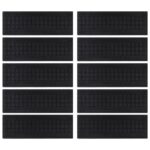 vidaXL Schodiskové stupne 10 ks 25x75 cm guma – Obrázok 3