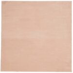 vidaXL Koberec HUARTE s krátkym vlasom umývateľný rumencový 160x160 cm – Obrázok 2