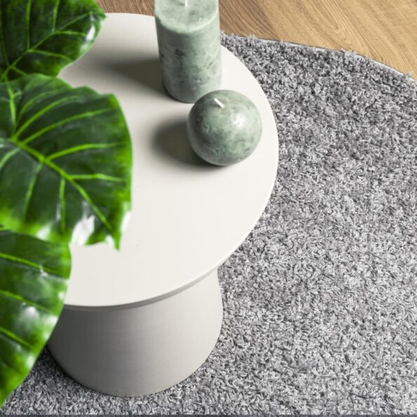 vidaXL Chlpatý koberec vysoký vlas moderný sivý 160x230 cm – Obrázok 7