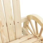 vidaXL Záhradné stoličky Adirondack 4 ks jedľový masív – Obrázok 8