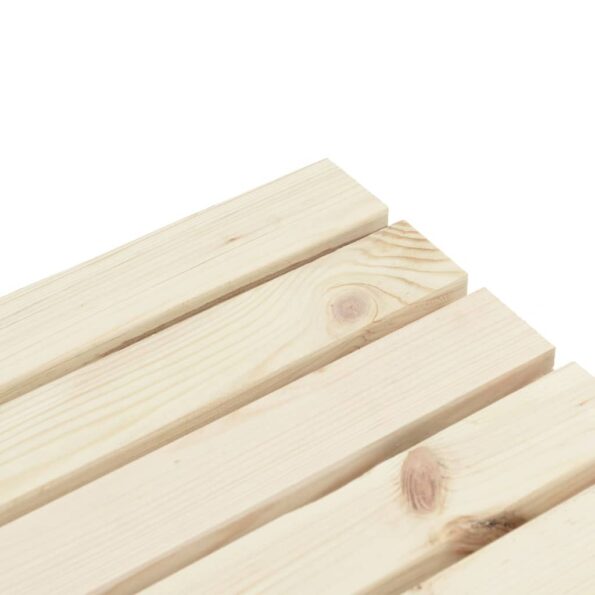 vidaXL Záhradný stolík 115x55x65 cm jedľový masív – Obrázok 8