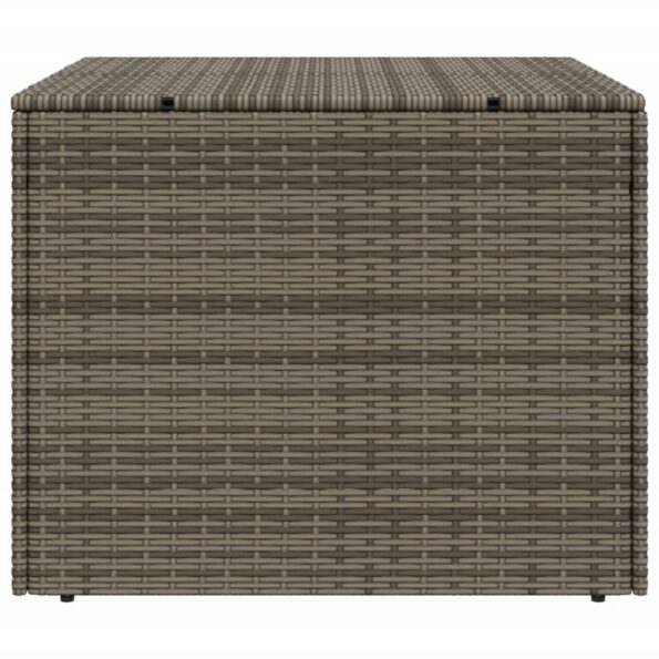 vidaXL Záhradný úložný box sivý 291 l polyratan – Obrázok 5