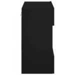 vidaXL TV nástenná skrinka s LED svetlami čierna 58,5x30x60,5 cm – Obrázok 9