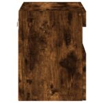 vidaXL TV nástenná skrinka s LED svetlami dymový dub 40x30x40 cm – Obrázok 10