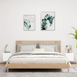 vidaXL TV nástenné skrinky s LED svetlami 2 ks biele 30,5x35x30 cm – Obrázok 4