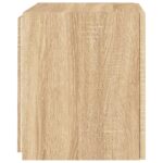 vidaXL TV nástenná skrinka s LED svetlami dub sonoma 40,5x35x40 cm – Obrázok 10