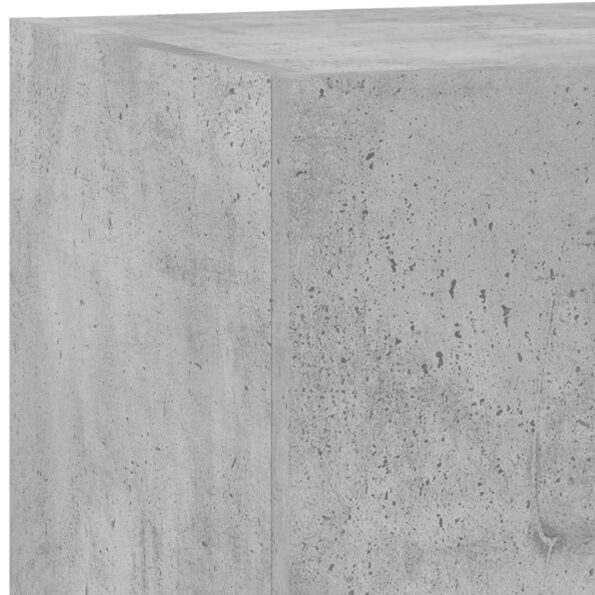 vidaXL TV nástenná skrinka s LED svetlami betónovo sivá 60x35x31 cm – Obrázok 12