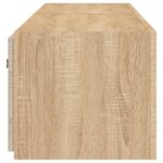 vidaXL TV nástenné skrinky s LED svetlami 2 ks dub sonoma 80x35x31 cm – Obrázok 10